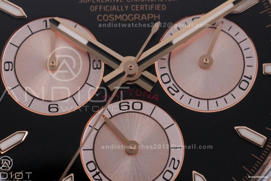 Sub-dial Oyster 784 126505 Dial Bracelet Gain 1:1 ZeroBulk VSF Edition Daytona On DD Black Best Weight RG 0220